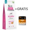 BRIT CARE Dog Grain-free Puppy Salmon 12kg + Mr.BIG Junior kúsky v omáčke s kuracím mäsom 400g pre psy GRATIS!!!