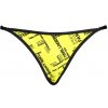 Štýlové Dámske Plavky KARL LAGERFELD BEACHWEAR spodný diel Žltá Farba: žltá, Veľkosť: L