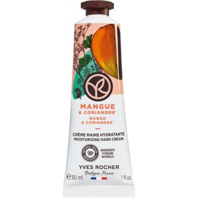 Yves Rocher Bain de Nature krém na ruky Mango & Coriander 30 ml