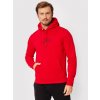 Tommy Hilfiger pánska červená mikina Centre - XL (XLG)
