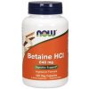 NOW® Foods NOW Betaine HCl, vegetariánsky, 648 mg, 120 rastlinných kapsúl