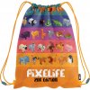 Vrecko na prezuvky s potlačou JUNIOR S8 - Pixelife Zoo Edition