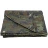 TARPAULIN Plachta Khaki 5x8 m, 80 g/m, zakrývacia, oliva/kamufláž