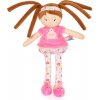 Doudou Julijou LES PIPELLETTES 25 cm 1 ks růžová