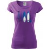 Paddleboard set - Dámske tričko Pure - M ( Fialová )