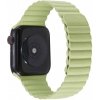 AppleKing kožený magnetický remienok pre Apple Watch Ultra 49mm / 46mm / 45mm / 44mm / 42mm - zelený - možnosť vrátiť tovar ZADARMO do 30tich dní