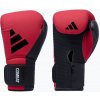 Červeno-čierne boxerské rukavice adidas Combat 50