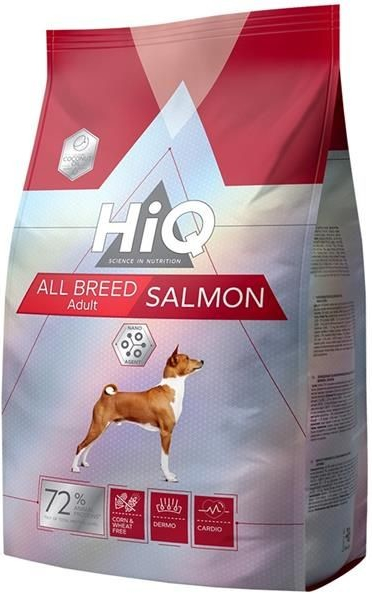 HiQ Dog Dry Adult Salmon 11 kg