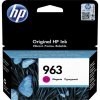 HP 3JA24AE (963), originálny atrament, purpurový, 10,77 ml