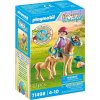 Playmobil 71498 Dieťa s poníkom a žriebätkom