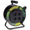 Kábel predlžovací PVC na bubne pevný stred 230 V 4 zásuvky 25 m