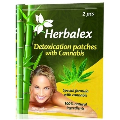 Herbalex detoxikačná náplasť s konopou 2 ks