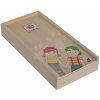 Drevené puzzle ľudské telo Body Puzzle with Wooden Box Eichhorn 18 dielov v boxe od 24 mes
