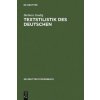 Textstilistik des Deutschen (Barbara Sandig)(Brožovaná)