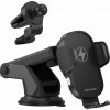 Držiak na mobilný telefón AlzaPower WF410 Wireless Car Charger 15W čierny (APW-CCWF410B)