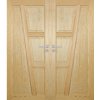 ArchoD - Dvojkrídlové drevené dvere dyhované z borovice Takoma