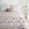 Posteľná súprava RAYA 2 biela / ružová
