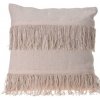 HOMESTYLING Vankúš dekoračný so strapcami bavlna 45 x 45 cm DESIGN 1