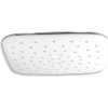 Novaservis Pevná sprcha 250 x 250 mm, biela-chróm RUP/410,1