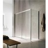 Glass 1989 Isy - Sprchový kút dvojité posuvné dvere do niky alebo v kombinácii s bočnou stenou, veľkosť 150 cm, profily chrómové, číre sklo, GET1010T500