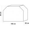 Lund Kryt grilu 100 x 95 x 60 cm (BARREL)