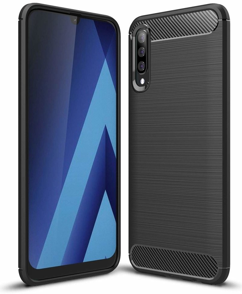 Púzdro Beweare ohebné carbon Samsung Galaxy A70 - čierne