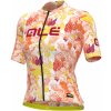 ALÉ Cycling Clothing ALÉ Graphics PRR Amazzonia W, Fluo orange Veľkosť: S Dámsky cyklistický dres s krátkym rukávom