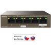 Tenda TEG1105PD PoE PD Gigabit switch, 1x PoE IN, 4x PoE OUT 802.3af, 5x 1 Gb/s, max. 30W, fanless 75011868