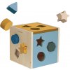 PETITE&MARS Hračka triediaca Gravity Wood of Mars Cosmic Blue 12m+