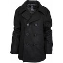 Brandit pánsky kabát Pea coat black