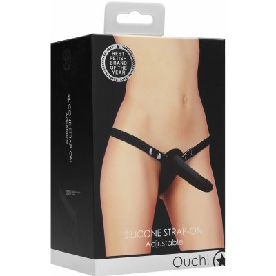 Shots Ouch Silicone Strap-on Adjustable