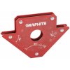 Magnet uhlový zvárací štvorec 102x155x17mm Nosnosť 22,7kg Grafit 56h902