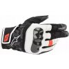 Rukavice Alpinestars SMX-Z Drystar čierno-bielo-červené