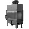 KRATKI FLOKI M 10 KW ø 200 PRAVÁ - černý šamot