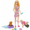 MATTEL Barbie a pejsek s invalidním vozíčkem