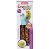 ZOLUX Tyčinka Crunchy Stick pre malé papagáje, proso a jablko, 85 g