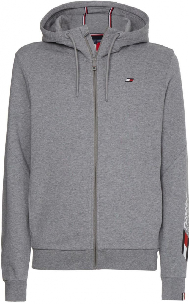 Tommy Hilfiger Essentials FZ Hoody - medium grey heather