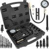 GEKO G02515 – tester kompresného tlaku pre dieselové motory so sadou adaptérov