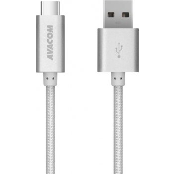 Avacom DCUS-TPC-100S TPC-100S USB - USB Type-C, 100cm, stříbrný