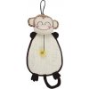 Škrabadlo Opica na zavesenie s hračkou 52x24cm