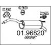 Koncový tlmič výfuku MTS 01.96820