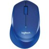 Bezdrôtová myš Logitech M330 Silent Plus, modrá 910-004910