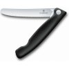 Victorinox 6.7833.FB SwissClassic zatvárací nôž na zeleninu 11 cm, čierna