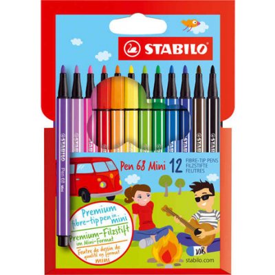 Fixy Stabilo Pen 68 Mini sada 12 ks