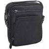 Malá pánska kožená taška Mercucio čierna 250904-1 (Pánska crossbody taška)