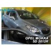 Deflektory - protiprievanové plexi Opel Mokka 5D 2012 - 2019