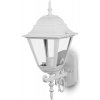 V-TAC LED záhradná nástenná lampa E27 - biela