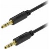 AlzaPower Core Audio 3,5 mm Jack (M) to 3,5 mm Jack (M) 3 m čierny APW-CBA3JM13B
