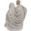 Clayre & Eef Vianočný betlehem snehová guľa Svätá rodina - 9*8*11 cm - Clayre & Eef