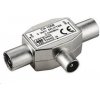 Kombinátor TV antén PremiumCord - konektor IEC 75 Ohm 1xM-2xF ktcm-ff